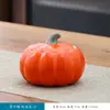 Pote de Chá de Abóbora Pote de Cerâmica para Armazenamento de Vegetais Pote de Armazenamento Estilo Chinês Pote de Presente Presente para Evento Logo Personalizado