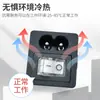 Enchufe de CA DB de 8 formas de dos núcleos con interruptor de barco blanco Socket de dos en uno Tarjeta de enchufe Enchufe de alimentación de dos orificios