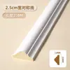 Tira de Borda para Parede de Fundo de TV com Flor de Canto Francês em Linha de PU Imitação de Gesso Tira Decorativa Teto Estilo Europeu Americano