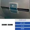 Adesivo Decorativo Borda Porta-Luvas Preto Piano Adequado para Modificação de Interior de Carro Gmc 1500 14-18