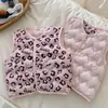 Chaleco Reversible de Algodón con Relleno de Plumón para Niños Chaleco de Algodón para Bebé Primavera Otoño Invierno Chaleco Cálido Niños Niñas Bebés Chaleco