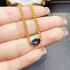 Atacado de Fábrica Popular Pulseira de Topázio Natural Prata S925 Incrustada Pedra Principal 6*8 Joias de Luxo Venda Direta da Fábrica