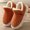 Pantuflas Transfronterizas, Pantuflas de Algodón de Invierno, Bolsos para Mujer con Suelas Gruesas, Zapatos Calientes de Interior para Confinamiento, Zapatos de Algodón Felpudo Todo Incluido al por Mayor