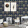 Papel tapiz de flores grandes estilo europeo autoadhesivo engrosado retro fondo de pared de dormitorio pegatina papel tapiz habitación sala de estar pared dormitorio espalda