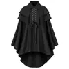 Capa Unisex con Capucha de Estilo Elegante, Corte Tridimensional para Ropa de Abrigo con Estilo, Disfraz Retro para Personajes de Cosplay de Halloween