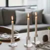 Candelabro de cristal de lujo transfronterizo en forma de T, adorno para San Valentín, cena romántica a la luz de las velas, banquete de cumpleaños, hotel, boda.