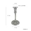 Candelabro Europeo de Hierro Transfronterizo Arreglo para Boda Copa para Vela de una Sola Cabeza Decoración para Hotel B&B Candelabro para Cena a la Luz de las Velas
