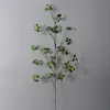 Rama artificial grande hoja de loto Guanyin planta verde artificial hoja decoración del hogar decoración suave paisaje ratán venta al por mayor