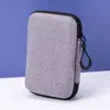 Bolsa Protectora para Disco Duro Móvil de 2.5 Pulgadas Adecuada para Caídas Cable de Datos Disco Duro Toshiba Samsung Memoria USB Bolsa de Cosméticos Eva
