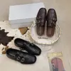 Zapatos Pequeños de Cuero Brogues Tallados Retro para Mujer 2026 Nuevos de Otoño Más Vendidos Mocasines con Hebilla Mary Janes Zapatos de Vestir