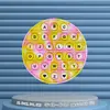Brinquedos educativos de educação infantil impressos em ambos os lados 24cm teclado letras e números fórmula de multiplicação 12X12 mouse exterminador pioneiro