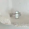 Anillo Abierto de Saturno con Circonita Estilo Coreano Lujo Ligero Moda para el Trabajo Temperamento Anillo para el Dedo Índice Joyería Personalizada de Moda Venta al por Mayor