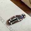 Estilo Coreano Nuevo Otoño Invierno Lana Flor Pequeña Pinza para el Cabello Pinza para Flequillo Pinza Lateral para Cabello Rebelde Linda Bonita Pinza Lateral Pinza BB Pasador
