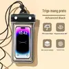 Bolsa à prova d'água para celular espessa capa à prova d'água para celular airbag natação tiro capa à prova d'água para celular bolsa à prova d'água para celular atacado