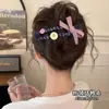 Grampo de Cabelo Bico de Pato com Laço de Botão para Mulheres, Presilha Grande de Uma Linha de Alta Qualidade para a Parte de Trás da Cabeça com Grande Volume de Cabelo, Grampo de Cabelo Acessório de Cabeça