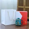 Xícara de Chá e Separação de Água em Cerâmica para Homens e Mulheres, Xícara de Chá para Escritório, Xícara Marcada para Água, Presente Caneca Privada Personalização