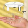 Caja de Almacenamiento Acrílica Redonda para Joyería Base Transparente Soporte de Exhibición para Anillos Aretes Figuritas Soporte de Exhibición Decorativo