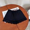 D208 shorts holgados de pierna ancha ligeros transpirables ajustados para el hogar de tres puntos de verano seguros anti-luz pantalones cortos de seguridad para mujer