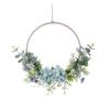 Apoyándose en el suelo para escuchar el viento y la lluvia colgante de pared fabricantes de flores artificiales decoración del hogar ramo de mano para boda decoración de pared colgante de pared CF01441