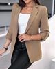 Ropa de Mujer Transfronteriza de Primavera y Otoño 2025 Amazon Aliexpress Traje de Nuevo Estilo Europeo y Americano Mangas Traje de Moda Tops