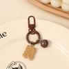 Chaveiro de Sino DIY Feito à Mão Corrente para Capa de Celular Árvore de Natal Homem de Gengibre Urso Biscoito Estrela de Cinco Pontas Pingente