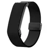 Adecuado para correa de reloj Google Fitbit Air, correa elástica de nailon de un solo color con hebilla magnética de silicona