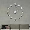 Reloj de Pared Acrílico de Mariposa Estéreo 3D Reloj Creativo DIY Entrada Sala de Estar Decoración de Dormitorio Reloj Adhesivo de Pared Reloj Espejo