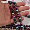 Perlas de Imitación de Agua Salada de Alta Gama de 4-12 mm en Colores Morandi, Collar de Perlas, Cadena para Clavícula, Componentes para Bisutería DIY