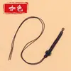 Cuerda de nudo plano, nudo plano con hebilla ajustable, cordón para llavero, venta al por mayor de cuerda de nudo plano de nudo chino tejido a mano