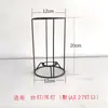 Estrutura para Abajur DIY Tecelagem com Corda Artesanal Abajur Suporte de Lâmpada Luminária de Mesa Redonda Quadrada Ferragens Acessórios de Estrutura de Ferro
