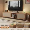 Mueble de TV para Sala de Estar Mueble de TV Retráctil Mueble de Piso Almacenamiento Gabinete de Almacenamiento Mesa de Café Integrada Mueble de Piso Lateral para el Hogar