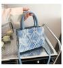 Bolso Tote de Gran Capacidad para Mujer 2023 Nueva Llegada Bolso de Mano Pequeño Moderno Moderno Romboidal para Viajero Bolso Bandolera de Hombro