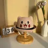 Sombreros de paja para niños al por mayor, sombreros redondos con ala de oso guiñando súper lindos para niños y niñas, sombreros de sol de verano para exteriores
