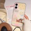 Ins Popular Japonés y Coreano Gato Adecuado para Iphone16Proamx Funda para Teléfono Móvil Apple 15Pro Anti-Caída 14 Pequeño Fresco