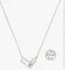 Plata de Ley S925 Collar Pulsera Cruz Hebilla Doble Fila Diamante Joyería Traje Transfronterizo Venta Caliente Todo Combinación Accesorios Elegantes