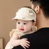 Gorro de Bebé Qiunan Estilo Verano Delgado Gorra Protectora de Fontanela para Niños y Niñas Lindo Gorro Abierto para el Hogar para Bebés Pequeños