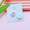 Taza Plato Cuchara de Dibujos Animados DIY Pegamento de Crema Funda para Teléfono Móvil Diadema Accesorios para el Cabello Pegatina para Vaso de Agua Accesorios de Resina Guka