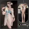 Semi-Dulce Gravedad Sexy Pura Pasión Estilo Antiguo Hanfu Top Tubo Dulce Joven Atuendo para Citas Provocativo Conjunto Sin Extracción 745