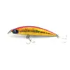 Liquidación de Fábrica 28g Minnow Sumergible Señuelo Lua Sistema Mosca Muerta Espada Ancha Plateada Minnow Sumergible Señuelo Duro de Plástico