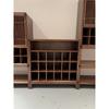 Nuevo Estilo Chino Ébano Madera Boga Estante Sala de Estar Gabinete Multi-Tesoro Zen Almacenamiento de Té Gabinete Lateral Sala de Té Estante de Exhibición de Almacenamiento