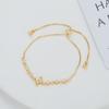 Novo Estilo Luxo Leve Zircônia Micro-cravada Super Brilhante Flor de Quatro Pétalas Bracelete Puxa-puxa Feminino Estilo Coreano Fashion Combina com Tudo Bracelete Estiloso