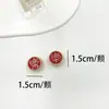 Venta Caliente Transfronteriza Pegamento de Gota Danza del León Diamante Perla Zapatos con Agujeros DIY Accesorios Metálicos Flor de Zapato Extraíble Hebilla de Zapato Piezas