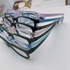 Armazón de Gafas para Niños Ppsu Armazón de Gafas Ultraligero Sin Tornillos Almohadillas Nasales de Silicona Material de Botella Gafas para Miopía Armazón Cuadrado