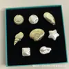 Adecuado para Charms de Zapatos DIY Crocs, Accesorios de Conchas y Perlas, Decoraciones de Hebilla de Flor Integrada Desmontable al por Mayor