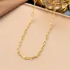Moda luxo requintado aço titânio colar feminino personalidade Coringa simples corrente clavícula moda temperamento não desbota fabricantes atacado