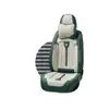 Cojín de Coche Perforado de Cuero Genuino de León Completo con Cabeza de Toro en Relieve Universal para Todas las Estaciones Funda para Asiento de Coche Fácil de Limpiar