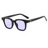 2497 Gafas de Sol de Montura Grande Venta al por Mayor de Fábrica de Amazon Sombrilla UV400 Anti-Ultravioleta Moda