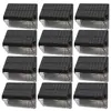 Luces Solares para Escalones, Luces Solares para Vallas Exteriores, Luces para Vallas, Luces Solares Impermeables para Escaleras, Luces Solares para Barandillas de Patio, Luces Solares para Escalones