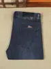 Jeans de alta gama para hombre para primavera y verano, corte slim recto, azul oscuro, pantalones de mezclilla elásticos para negocios casuales