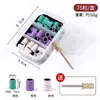 Cabeça de polimento com diamante para nail art elegante, cabeça de polimento para pré-tratamento estilo russo, removedor de cutícula, ferramenta pequena de nail art de bolso, atacado